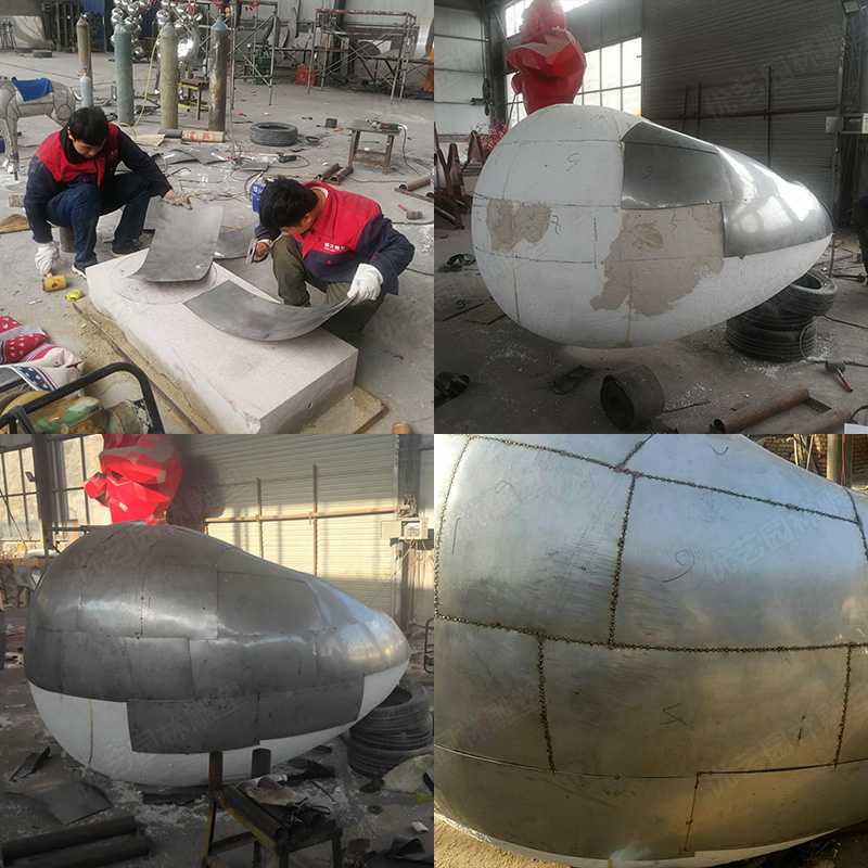 不銹鋼雕塑制作廠家，定制大型不銹鋼雕塑