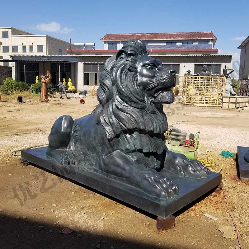 匯豐銅獅子，銅雕塑廠家，歐式銅獅子，銀行銅獅子雕塑